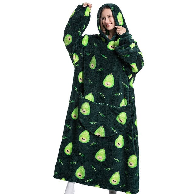 Oversized Wearable TV Blankets