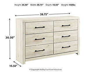 Cambeck 6 Drawer Dresser