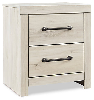 Cambeck 22" 2 Drawer Charging Nightstand