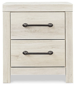 Cambeck 22" 2 Drawer Charging Nightstand