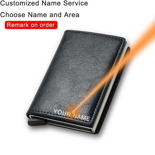 Rfid Card Holder Men Wallets