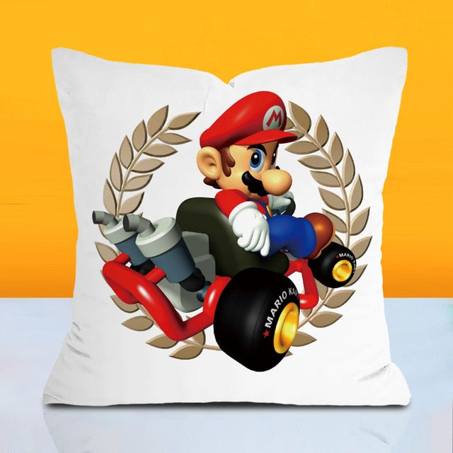 Super Mario Bros Pillow with Cover