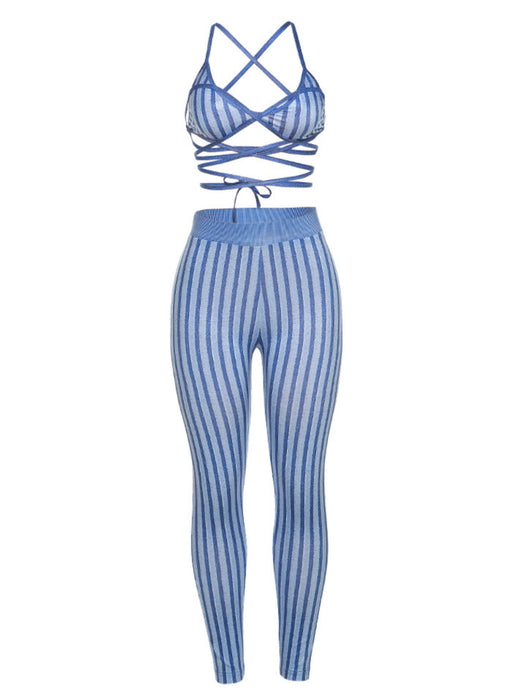 Walking A Fine Line Legging Pant Set