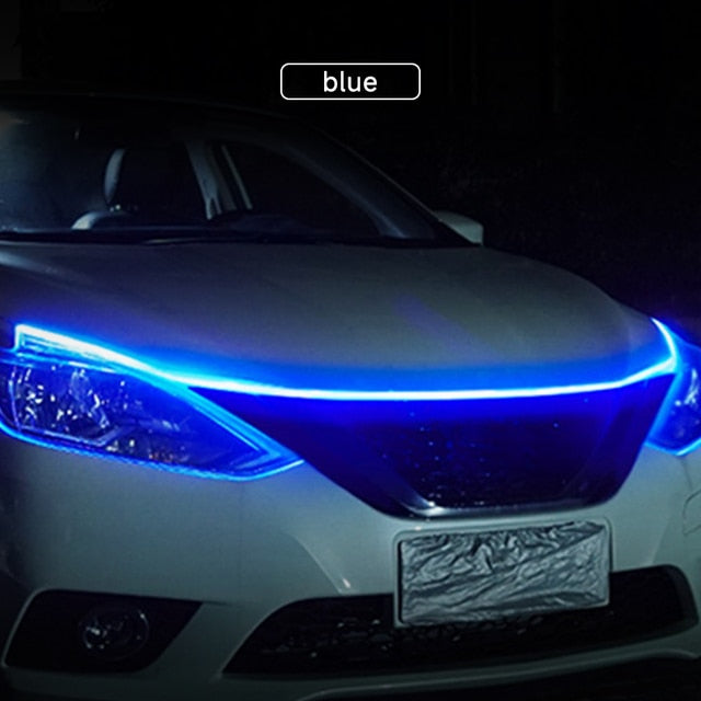 Scan Starting LED Car Hood Light Strip